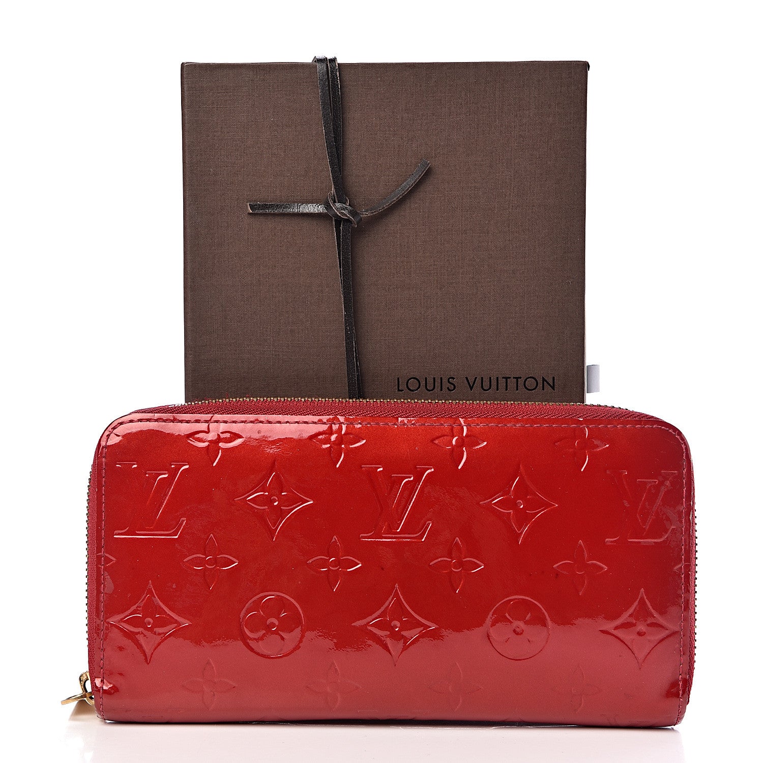 Louis Vuitton Vernis Zippy Wallet Pomme D'Amour 13 of 13