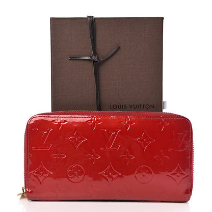Louis Vuitton Vernis Zippy Wallet Pomme D'Amour 13 of 13