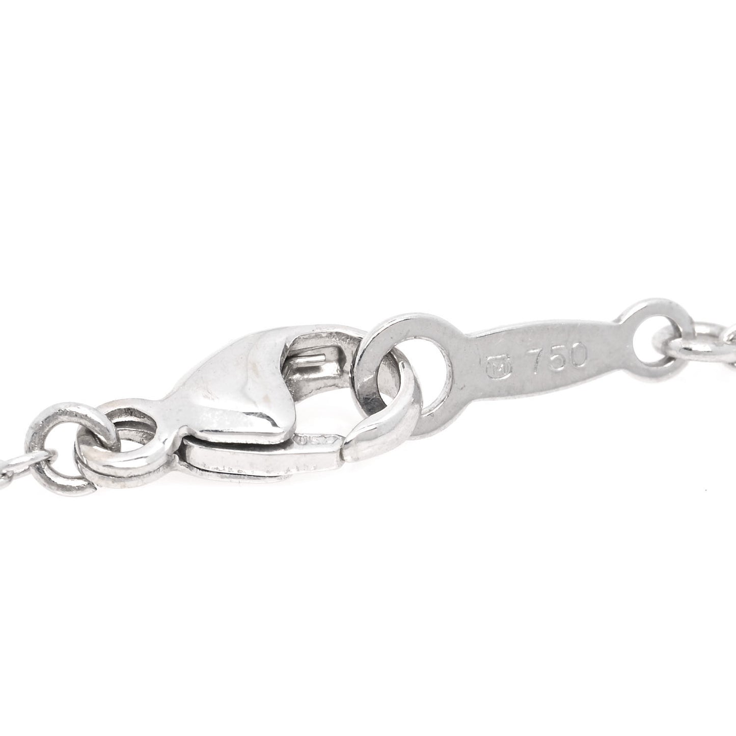 18K White Gold Akoya Pearl 6.5-7mm Station Necklace