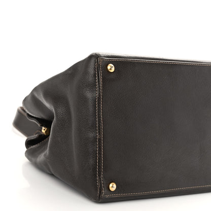 Chanel Calfskin CC Shoulder Bag Brown 8 of 9
