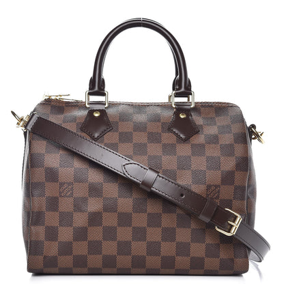 Louis Vuitton Damier Ebene Speedy Bandouliere 25 1 of 9