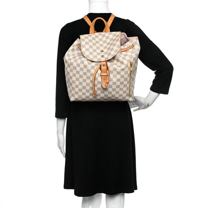 Louis Vuitton Damier Azur Sperone Backpack 2 of 11