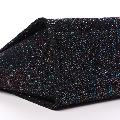 Chanel Viscose Sequins Medium Deauville Tote Black 8 of 9