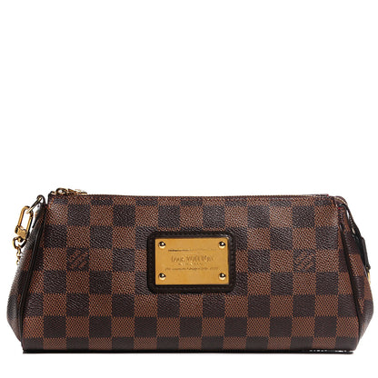 Louis Vuitton Damier Ebene Eva Clutch 1 of 7