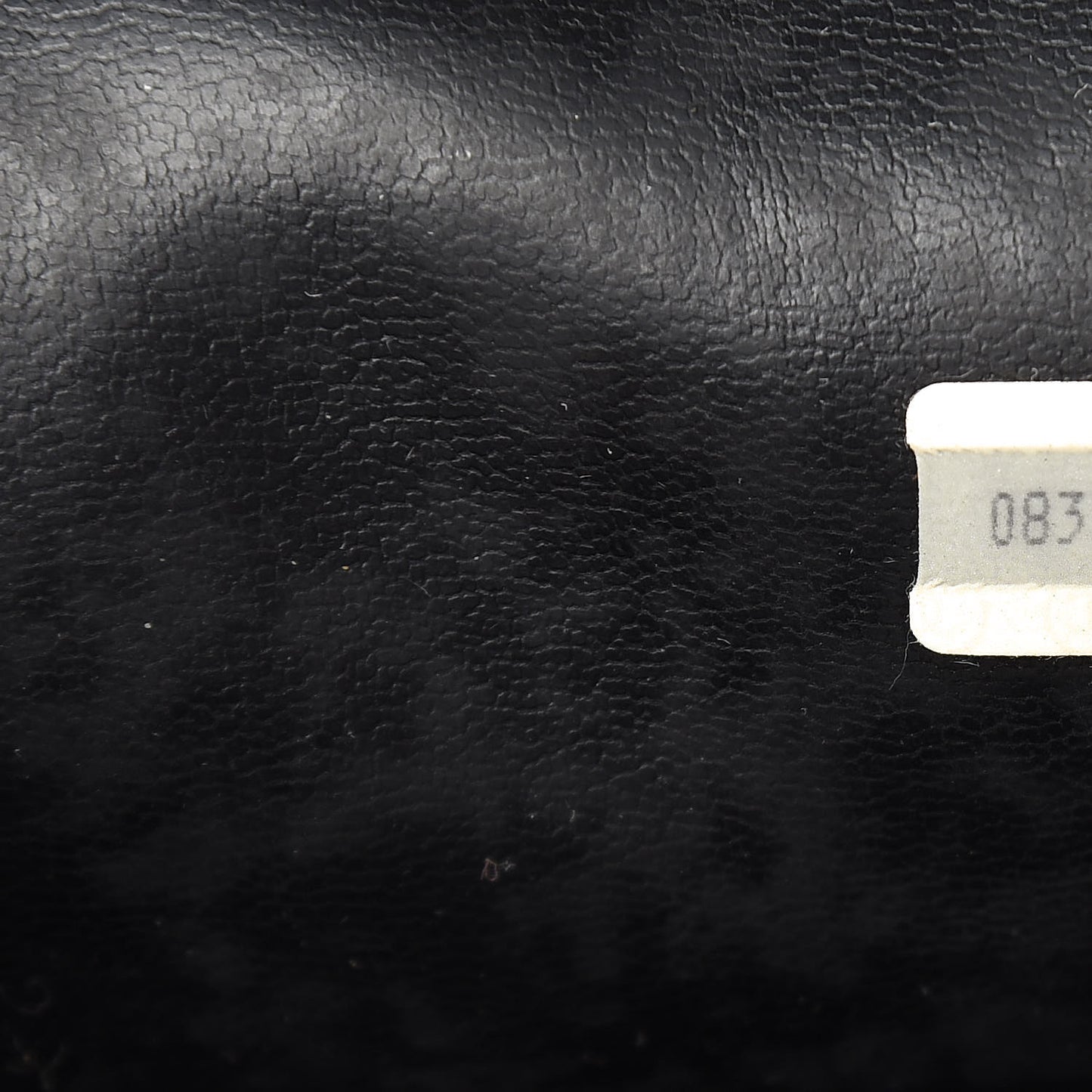 Lambskin Quilted Shoulder Bag Black