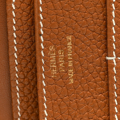 Hermes Togo Dogon Duo Wallet Gold 6 of 9