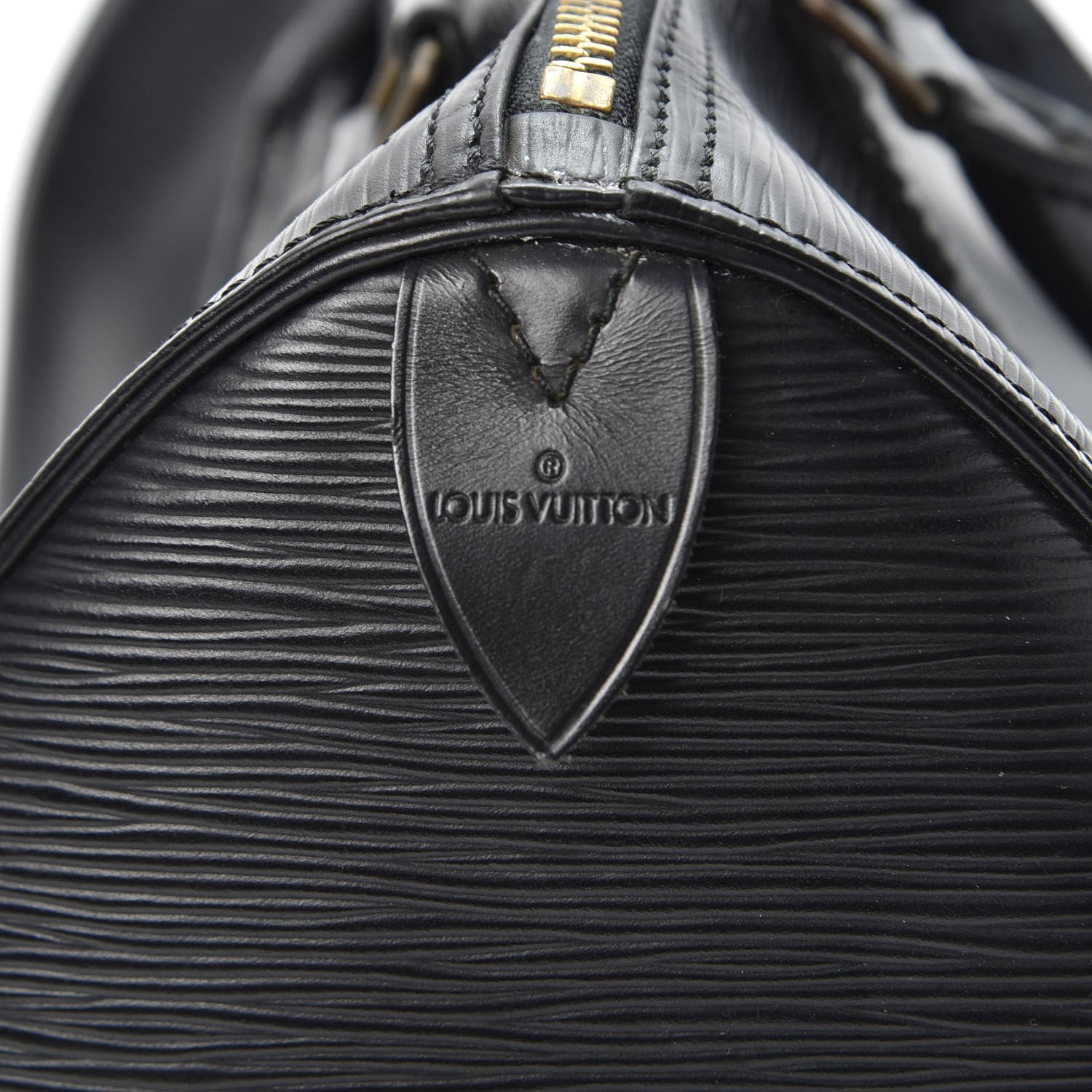 Louis Vuitton Epi Speedy 35 Black 10 of 15