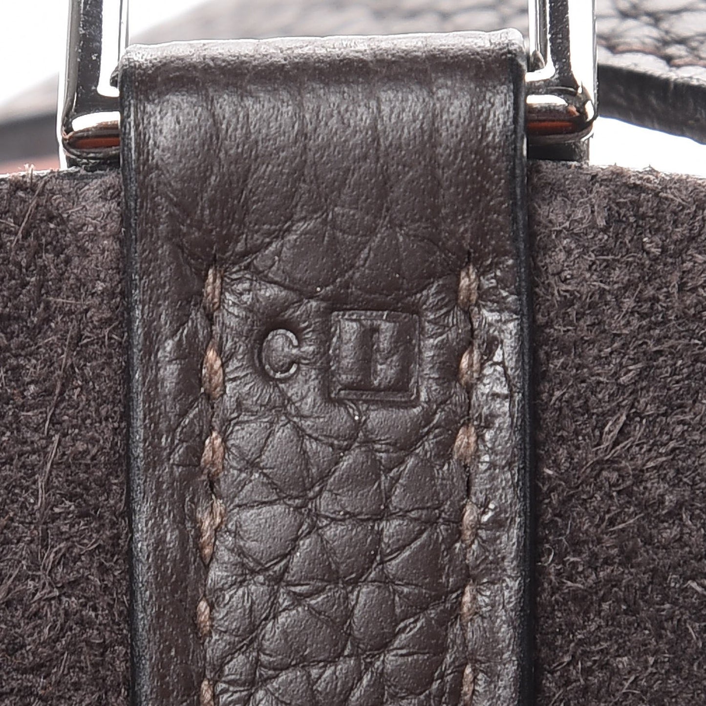 Taurillon Clemence Picotin 22 MM Noir Cafe Orange