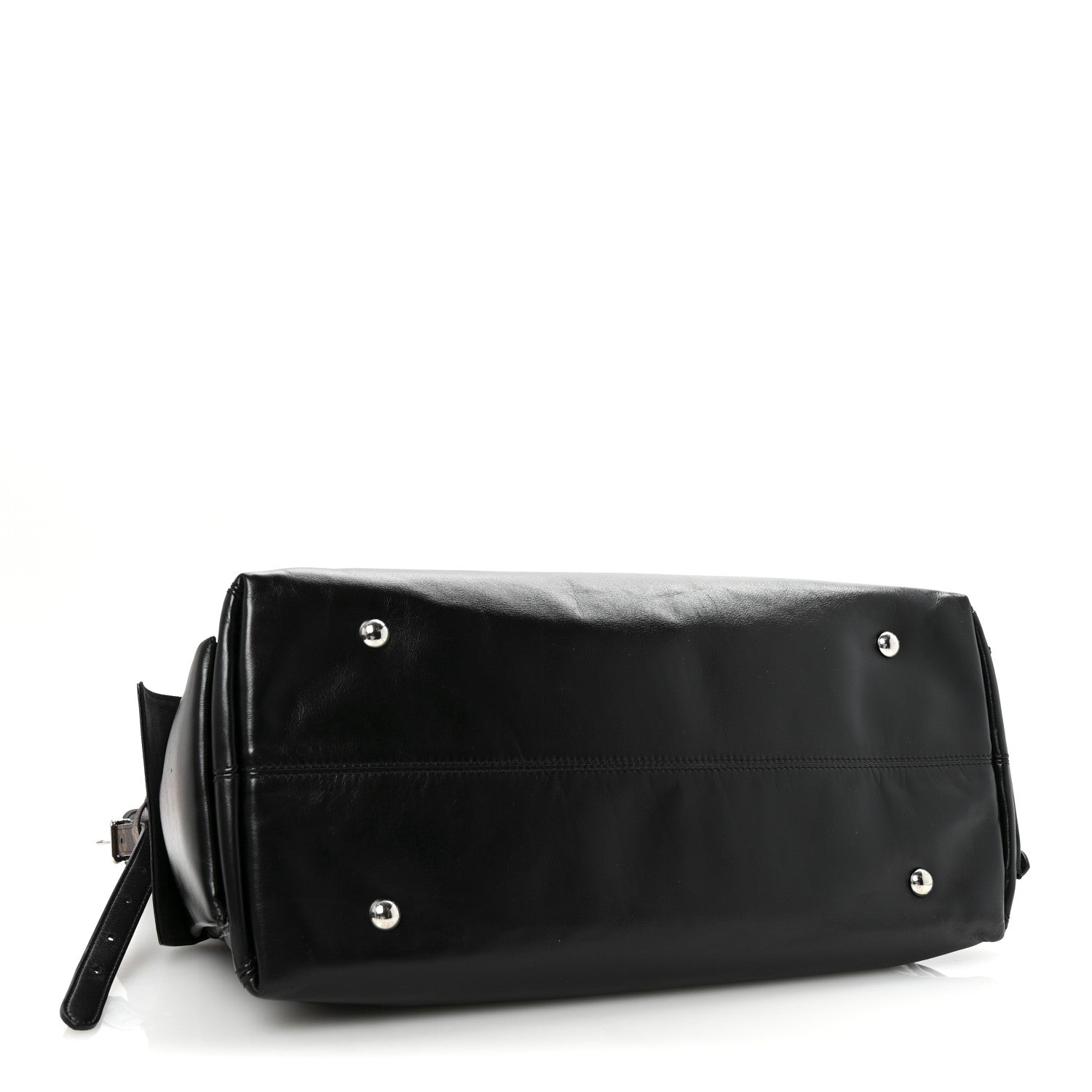 Louis Vuitton Lambskin CarryAll Travel Bag Black 5 of 11