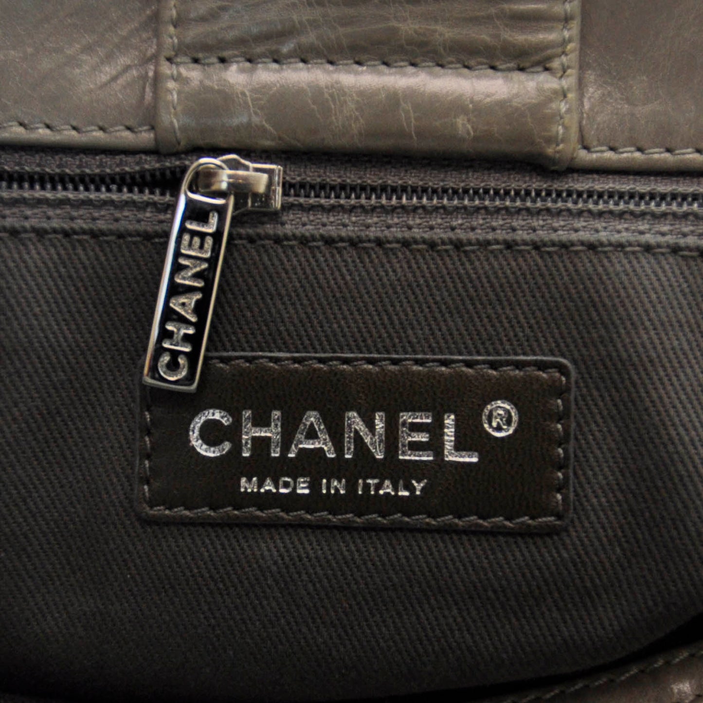 Glazed Calfskin New Portobello Grey