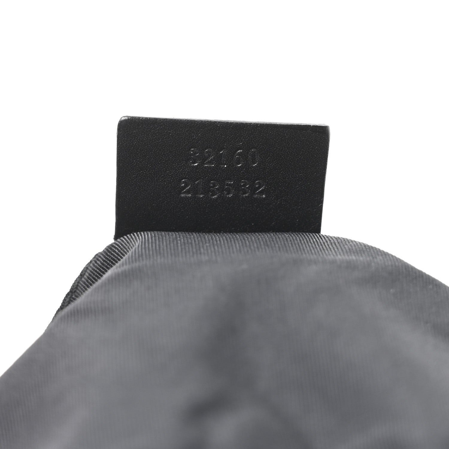 Gucci Denim Monogram Pochette Black 7 of 10