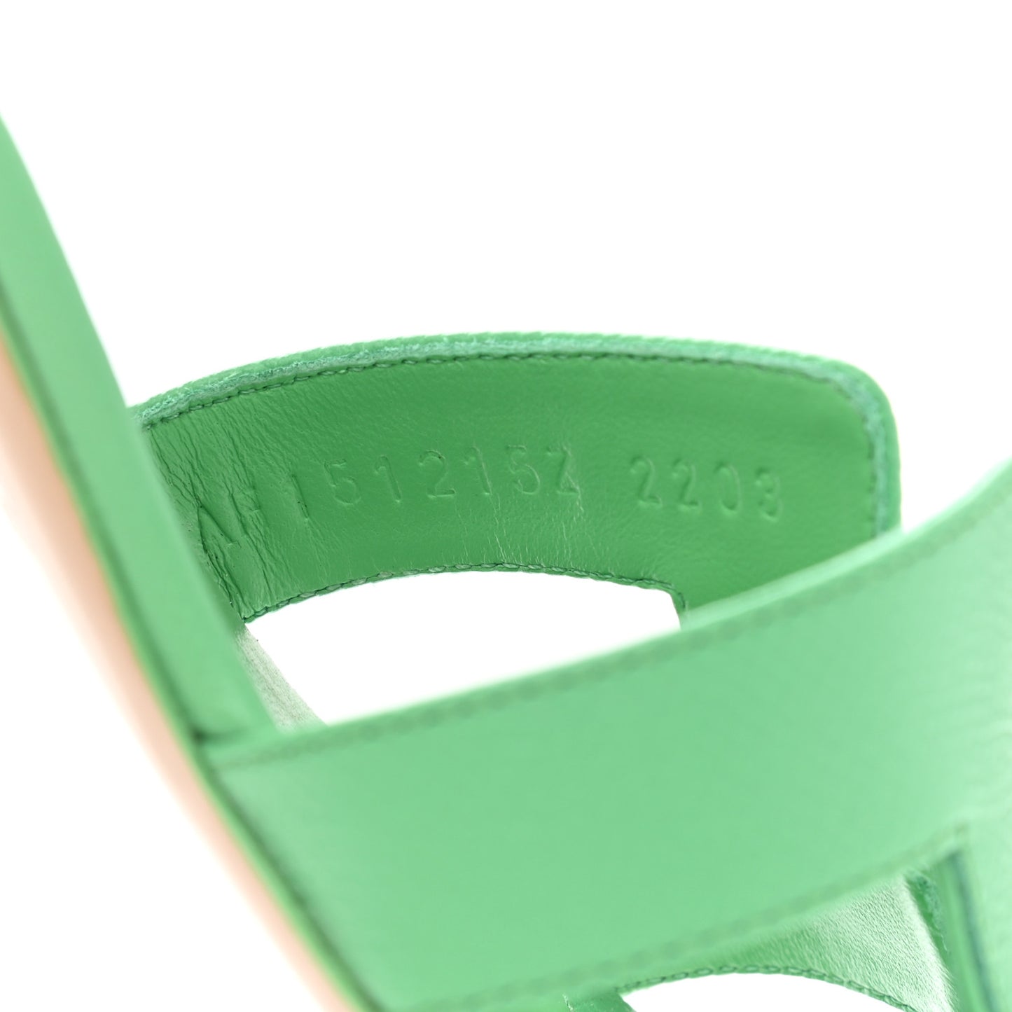 Epsom Oasis Sandals 36 Vert Pomme