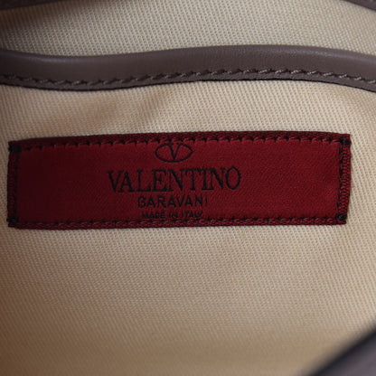 Valentino Garavani Vitello Medium Rockstud Flip Lock Crossbody Bag Clay 6 of 11
