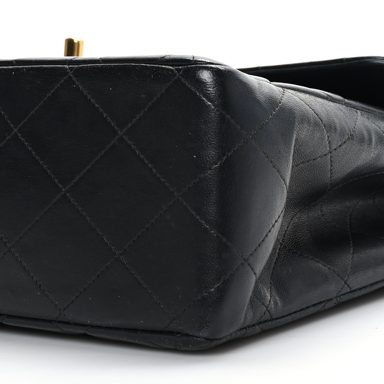Chanel Lambskin Quilted Jumbo Single Flap Black 9 of 9