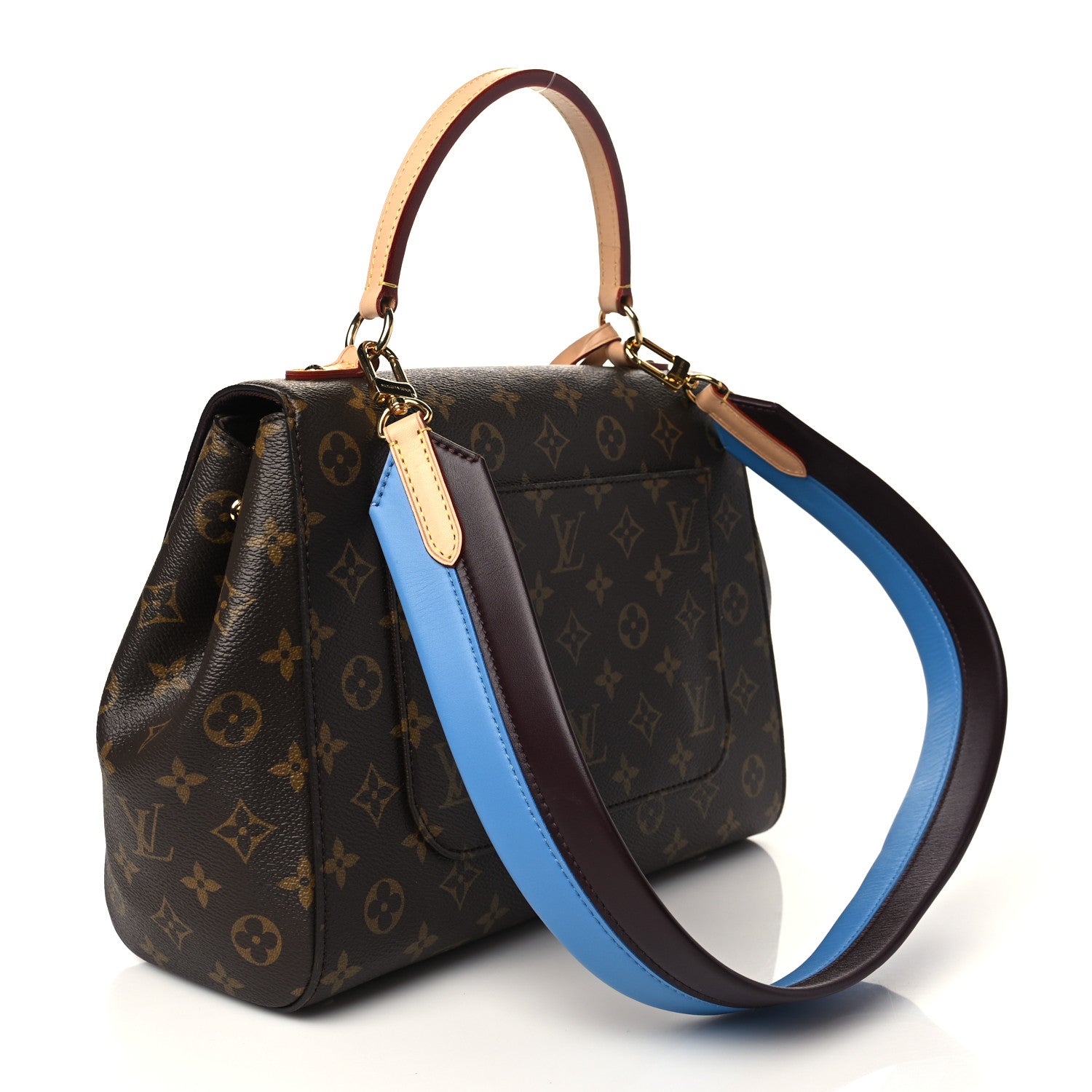 Louis Vuitton Monogram Cluny MM Blue Glacial 3 of 6
