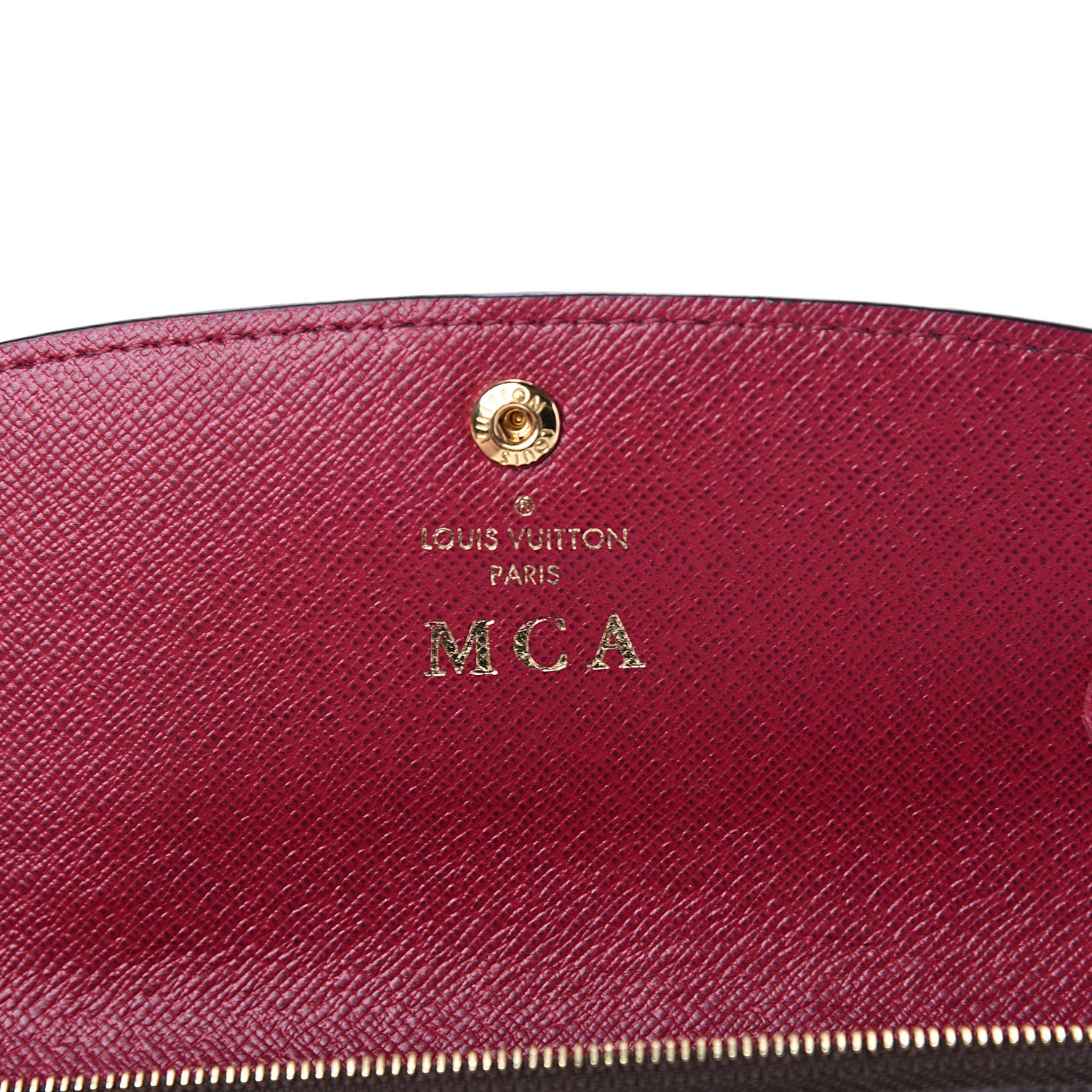 Louis Vuitton Monogram Emilie Wallet Fuchsia 5 of 7
