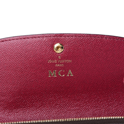 Louis Vuitton Monogram Emilie Wallet Fuchsia 5 of 7