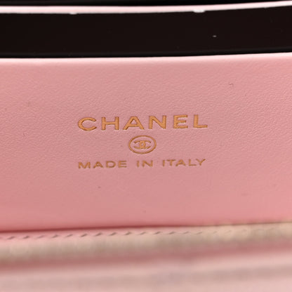 Chanel Caviar Quilted Small Vanity Case With Chain Light Pink 6 of 11