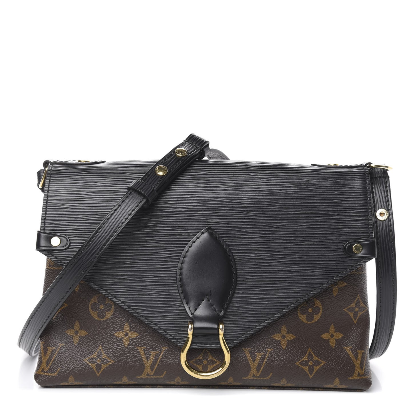 Epi Monogram Saint Michel Black