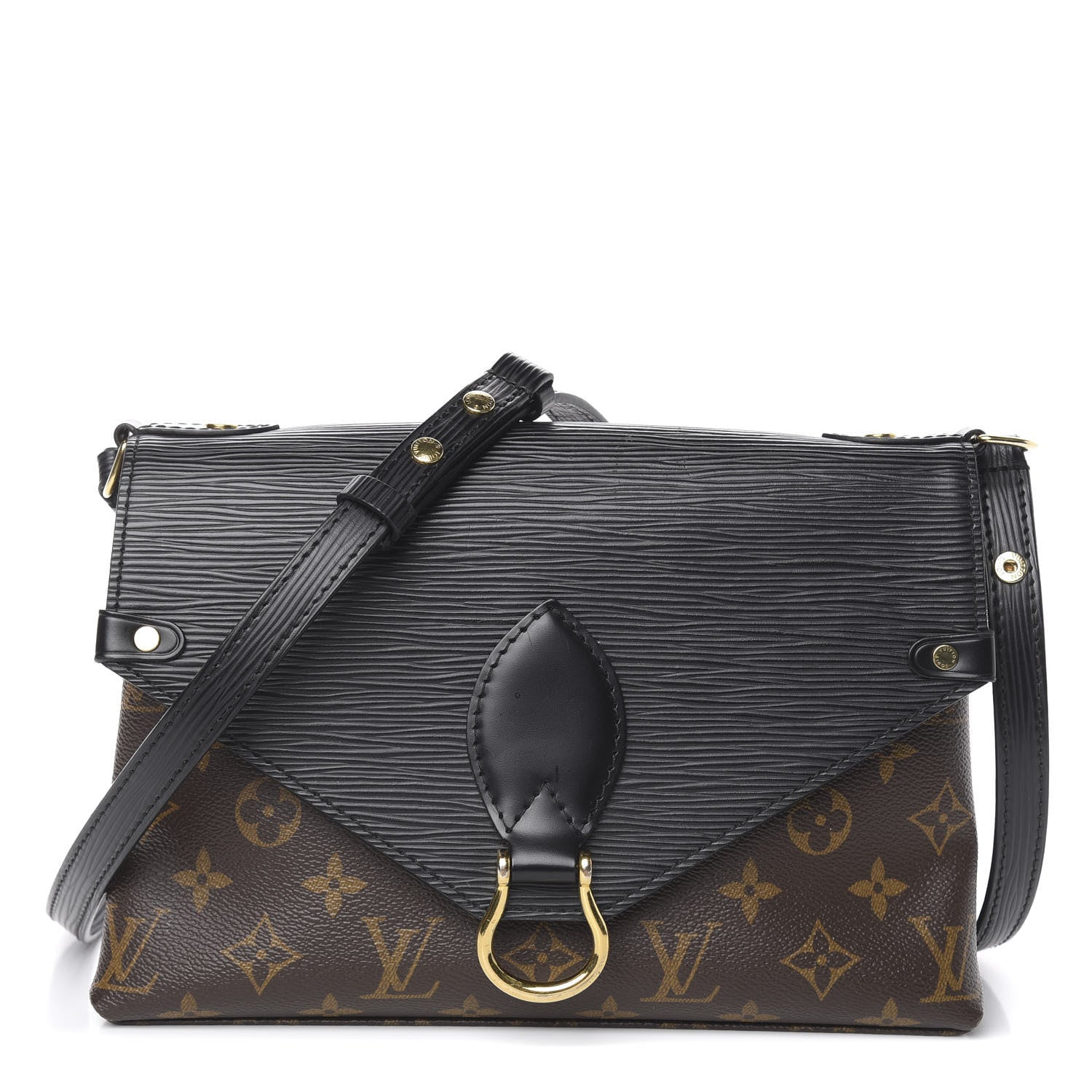 Louis Vuitton Epi Monogram Saint Michel Black 1 of 10