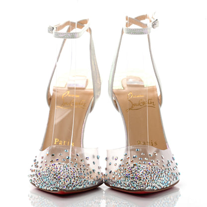 Christian Louboutin PVC Calf Alicoco Spikaqueen 100 Pumps 36.5 Version White 2 of 6