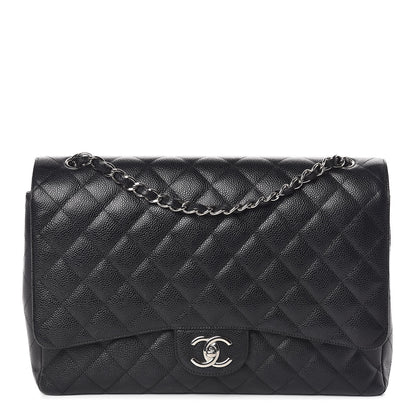 Chanel Caviar Quilted Maxi Double Flap Black 1 of 10