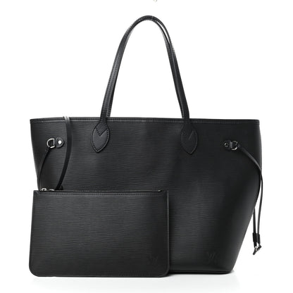 Louis Vuitton Epi Neverfull MM Black 1 of 9