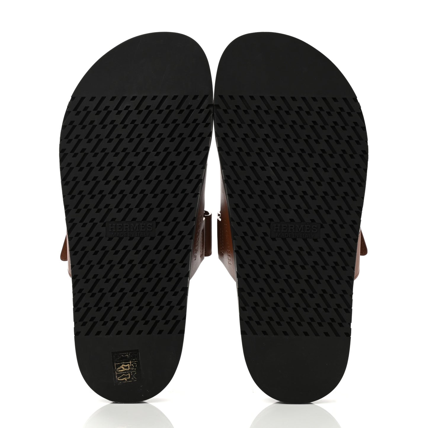 Calfskin Womens Chypre Sandals 40 Gold