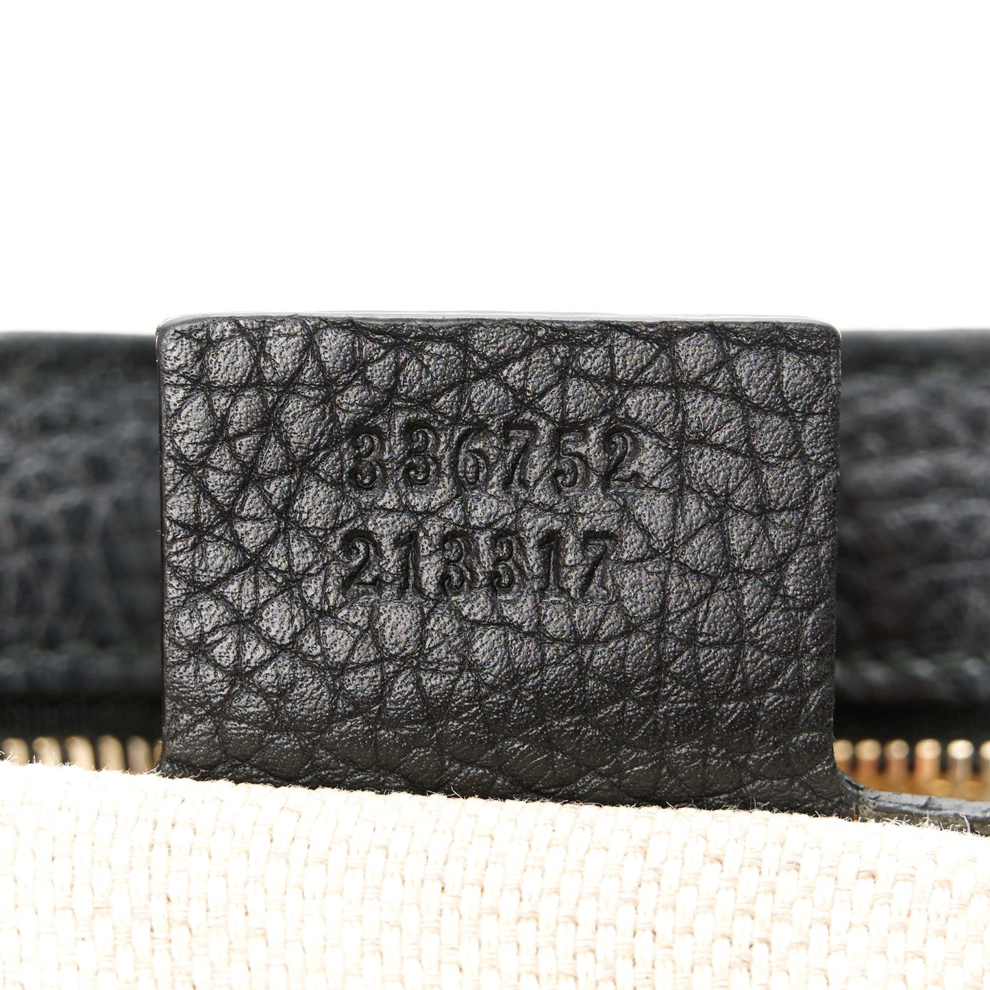 Pebbled Calfskin Medium Soho Flap Crossbody Black