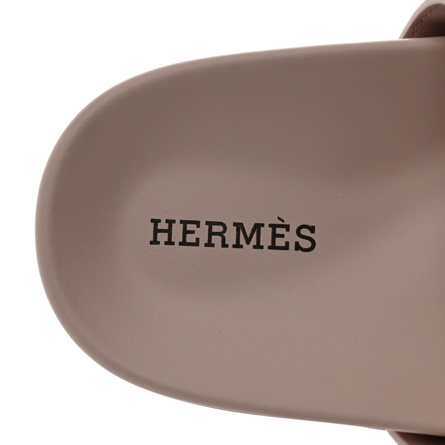 Hermes Suede Goatskin Womens Chypre Sandals 36.5 Rose Porcelaine 7 of 9