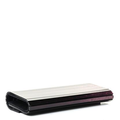 Jimmy Choo Acrylic Glitter Degrade Clutch Black Vino 4 of 11