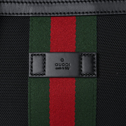Gucci Techno Canvas Web Messenger Bag Black 10 of 12