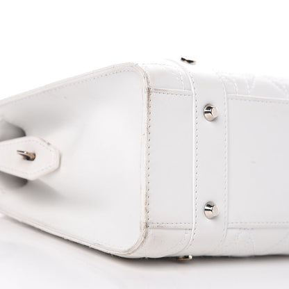 Christian Dior Lambskin Cannage Soft Lady Dior East West White 5 of 20