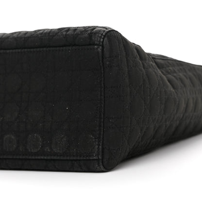 Christian Dior Nylon Cannage Large Lady Dior Black 10 of 11