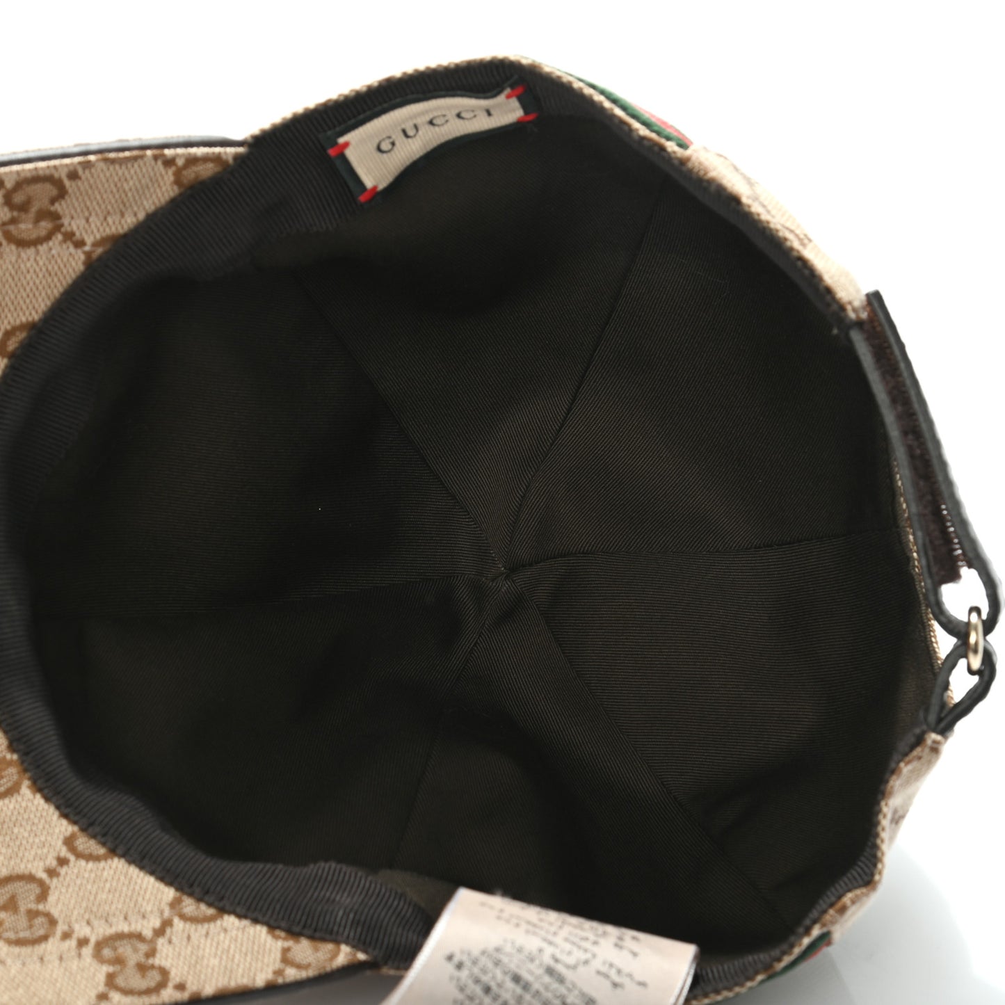 Monogram Web Baseball Hat S Beige Cocoa
