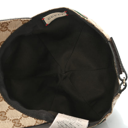 Gucci Monogram Web Baseball Hat S Beige Cocoa 7 of 9