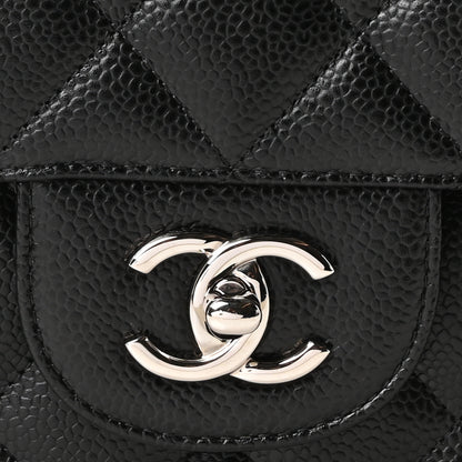 Chanel Caviar Quilted Jumbo Double Flap Black 8 of 10