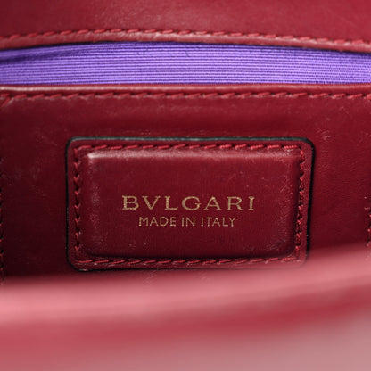 Bulgari Calfskin Serpenti Forever Shoulder Bag Bordeaux 6 of 9