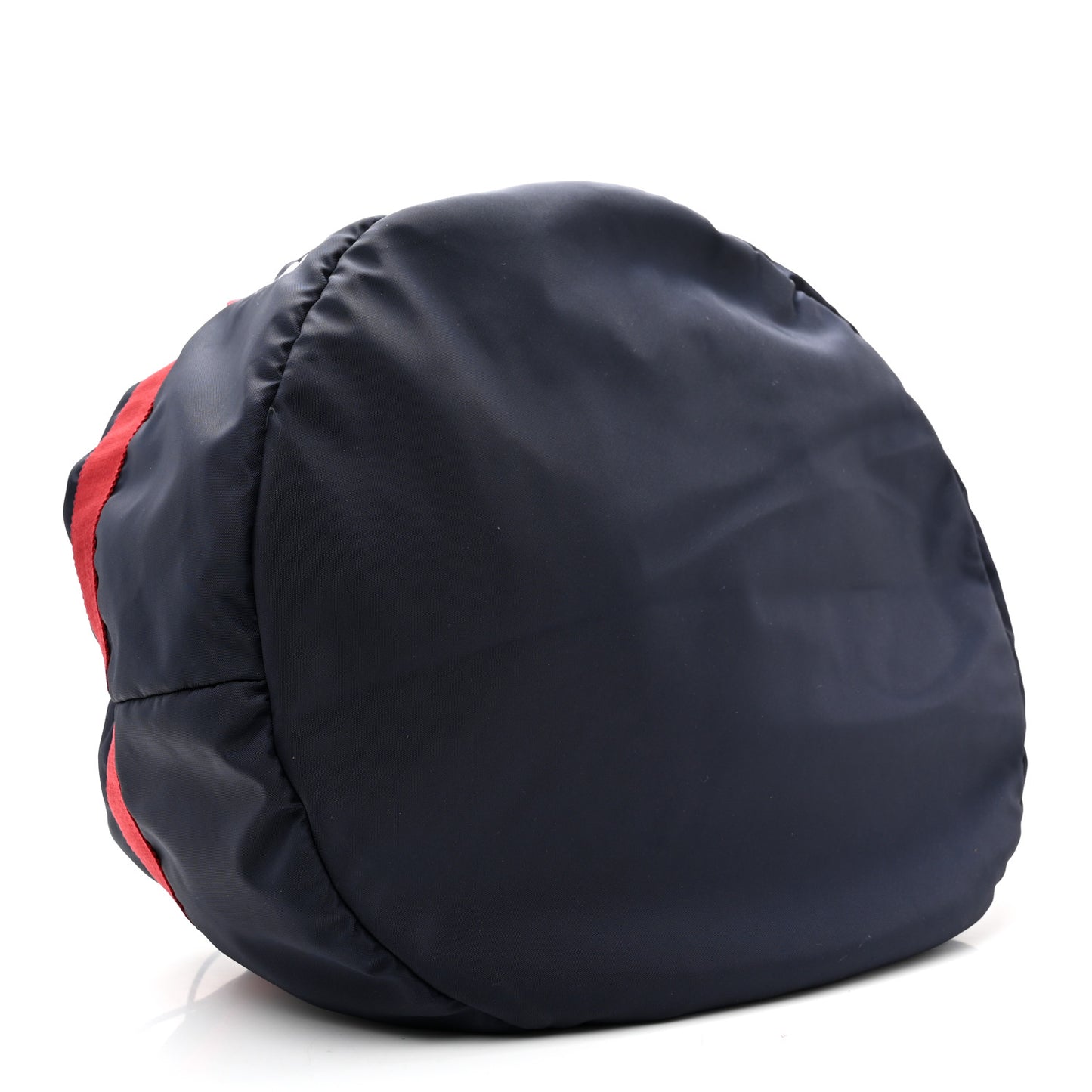 Textured Sport Nylon Logo Embroidered S Wheel Gym Bag Bleu Navy Rouge