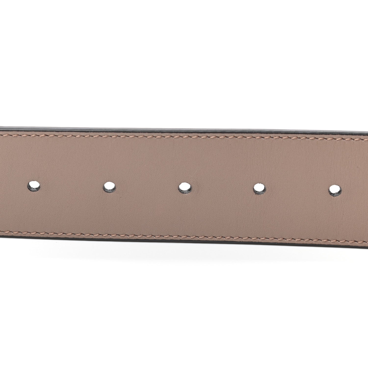 Gucci Calfskin Double G 40mm Belt 80 32 Porcelain Rose 3 of 5
