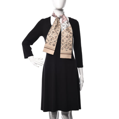 Louis Vuitton Silk Monogram Rainbow Giant Bandeau Beige 2 of 4