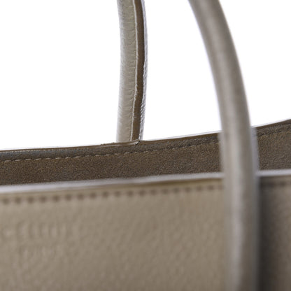 Celine Drummed Calfskin Medium Phantom Luggage Beige 9 of 13