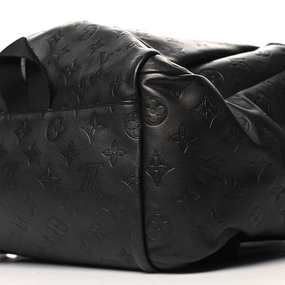 Louis Vuitton Calfskin Monogram Shadow Discovery Backpack Black 9 of 9