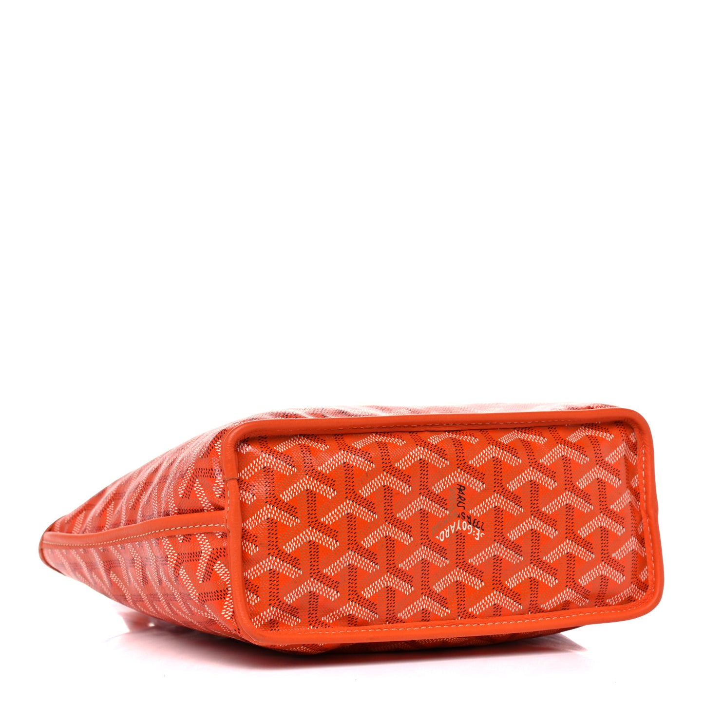 Goyardine Reversible Mini Anjou Orange
