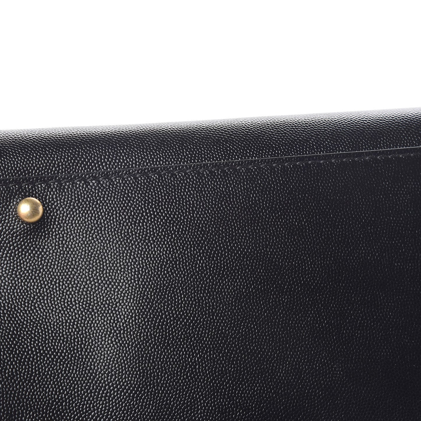 Caviar Small Studded Deauville Tote Black