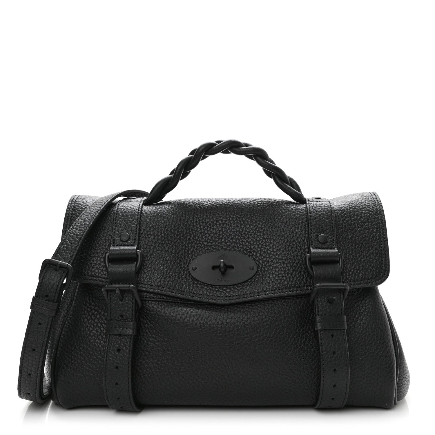 Mulberry Heavy Grain Mini Alexa Black 1 of 9