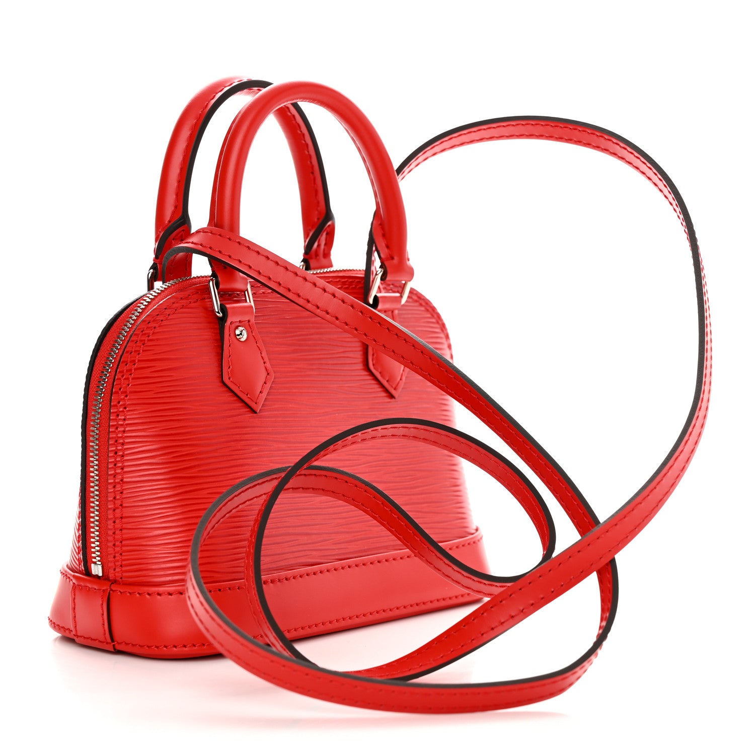 Louis Vuitton Epi Nano Alma Coquelicot 2 of 11