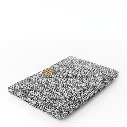 Chanel Sequins Medium 19 Pouch Silver 4 of 10