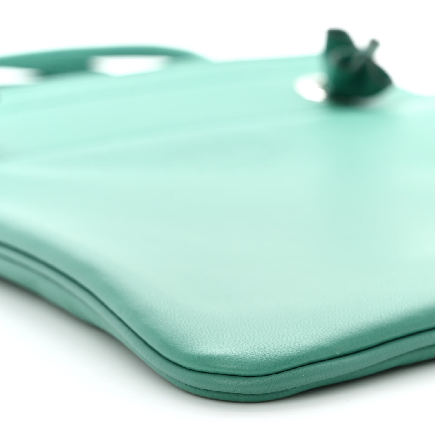 Hermes Milo Lambskin Swift Mini Aline Vert Verone 9 of 11