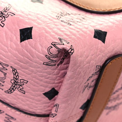 MCM Visetos Medium Klara Hobo Soft Pink 5 of 14